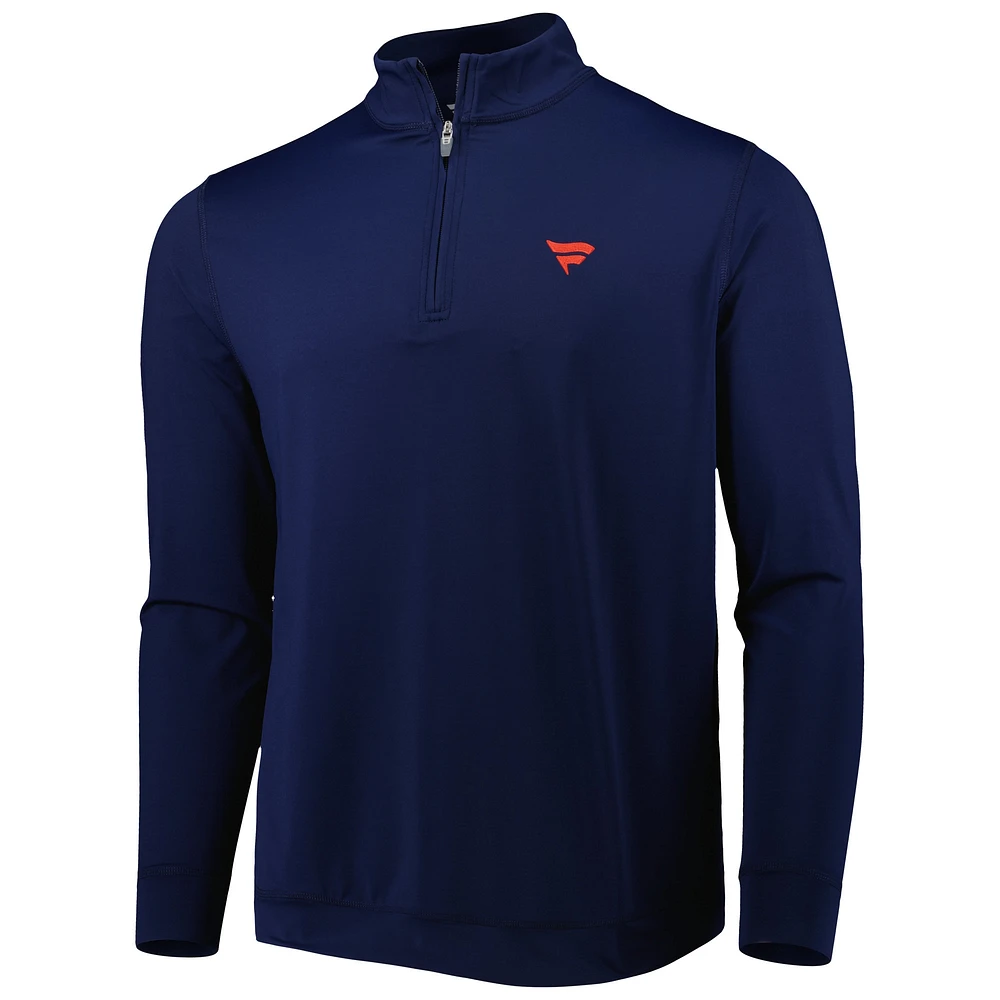 Men's Navy Fanatics Corporate Classic Ecotec Half-Zip Top