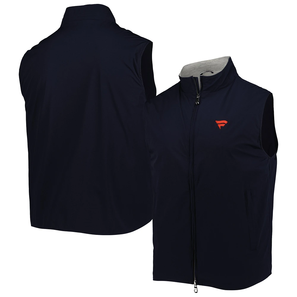 Men's Navy Fanatics Corporate The Viper Full-Zip Vest