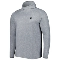 Sweat à capuche et manches longues gris Peter Millar Fanatics Corporate Aurora Raglan pour homme