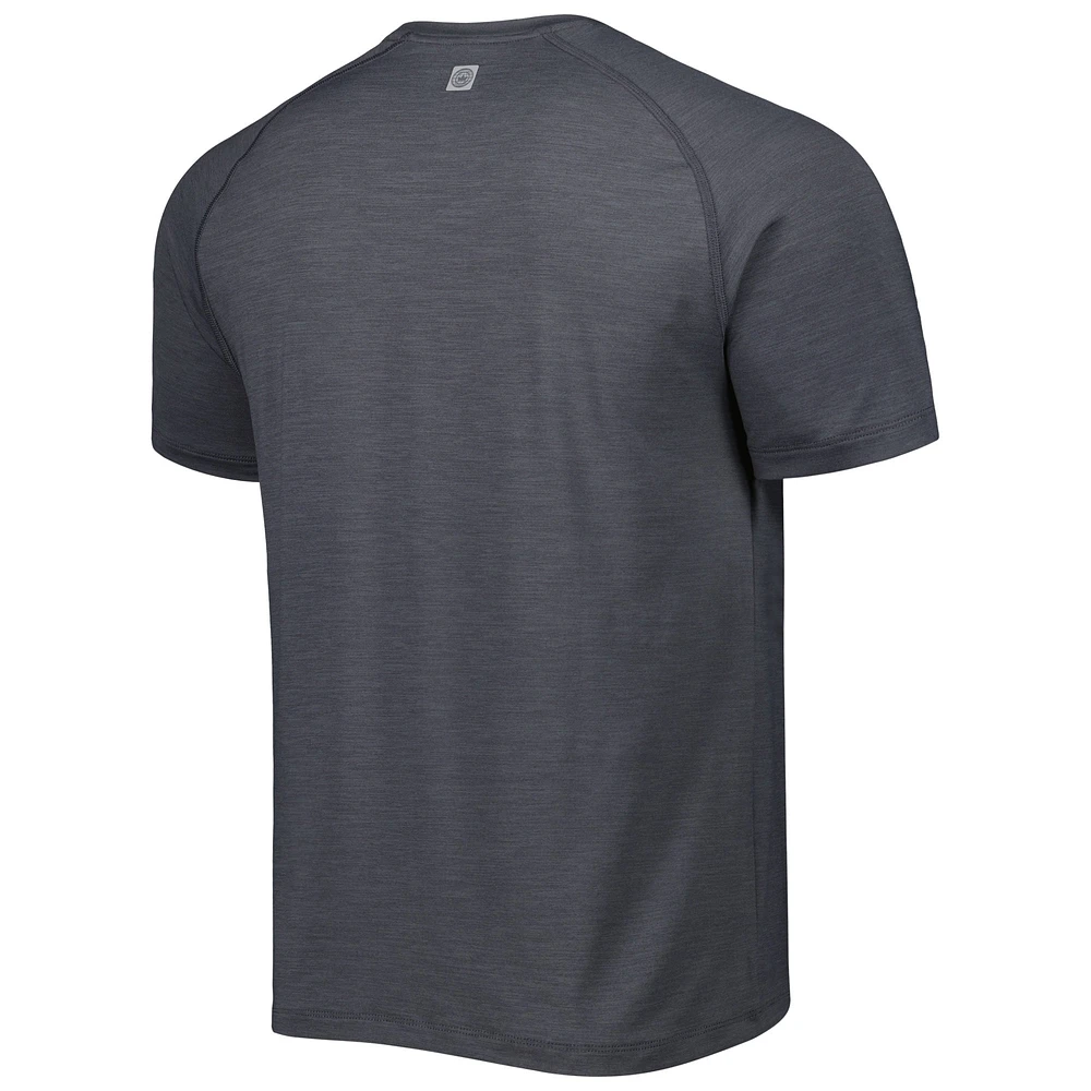 Men's Peter Millar Gray Fanatics Corporate Aurora Raglan T-Shirt