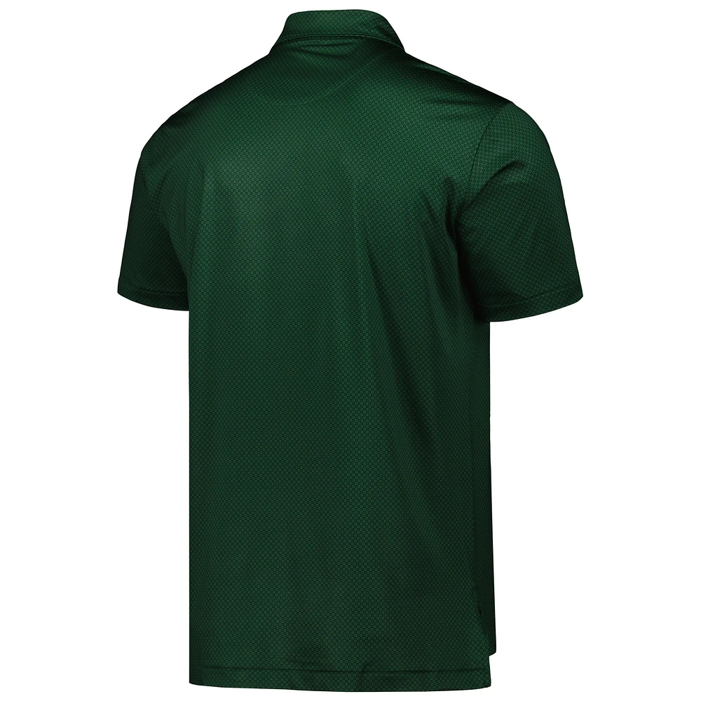 Men's Peter Millar Green Fanatics Corporate Dolly Print Jersey Polo