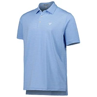 Men's Peter Millar Light Blue Fanatics Corporate Crafty Jersey Polo