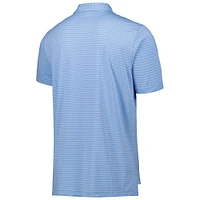 Men's Peter Millar Light Blue Fanatics Corporate Crafty Jersey Polo