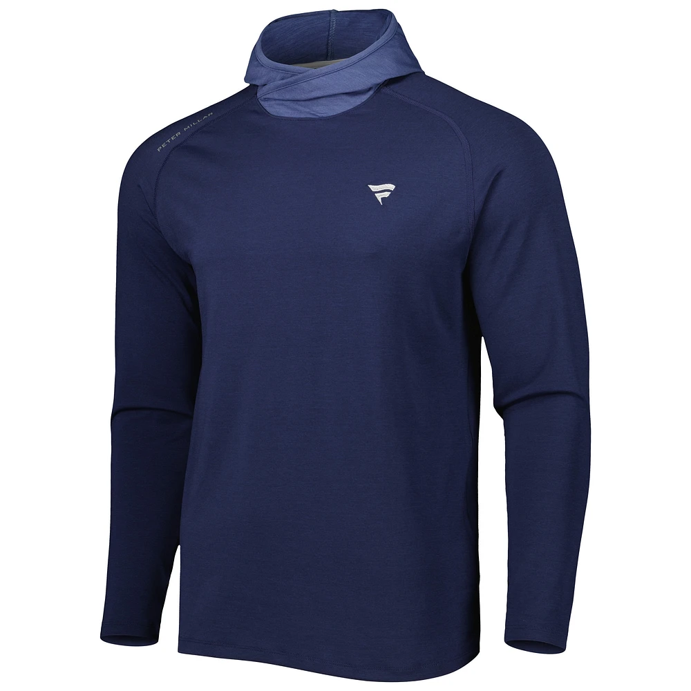 Sweat à capuche et manches longues col raglan Aurora Fanatics Corporate de Peter Millar pour homme