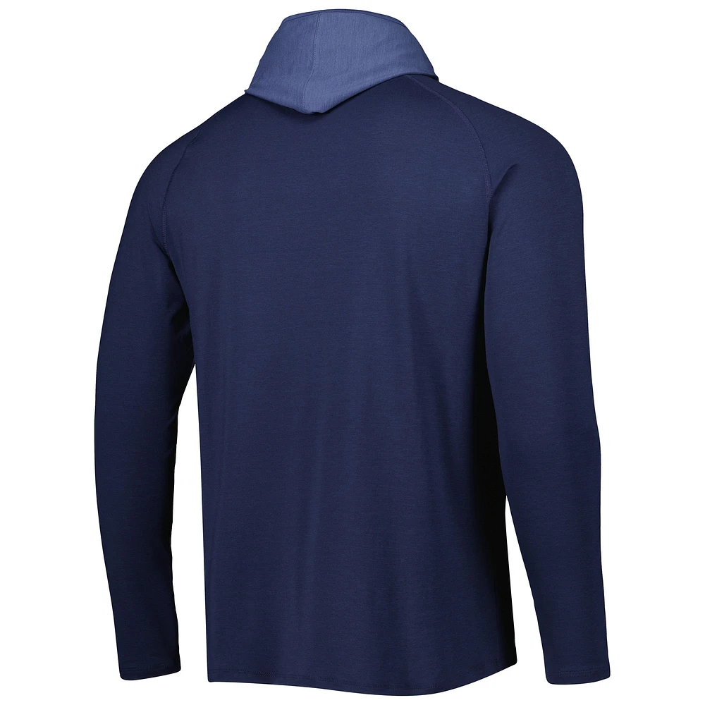 Sweat à capuche et manches longues col raglan Aurora Fanatics Corporate de Peter Millar pour homme