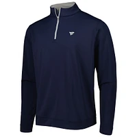 Haut à glissière quart de tour Peter Millar Navy Fanatics Corporate Perth pour homme