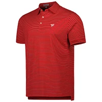 Men's Peter Millar Red Fanatics Corporate Crafty Jersey Polo