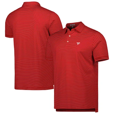 Men's Peter Millar Red Fanatics Corporate Crafty Jersey Polo