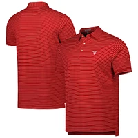 Men's Peter Millar Red Fanatics Corporate Crafty Jersey Polo