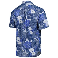 Chemise boutonnée Tommy Bahama Blue Fanatics Corporate Coconut Point Playa Flora pour homme