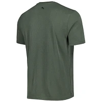 Men's Tommy Bahama Forest Green Fanatics Corporate Coastal Crest IslandZone V-Neck T-Shirt