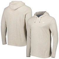 Men's Tommy Bahama Khaki Fanatics Corporate La Jolla Pullover Hoodie