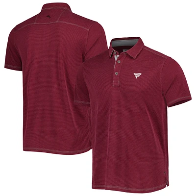 Polo Tommy Bahama pour homme Fanatics Corporate Paradiso Cove Maroon