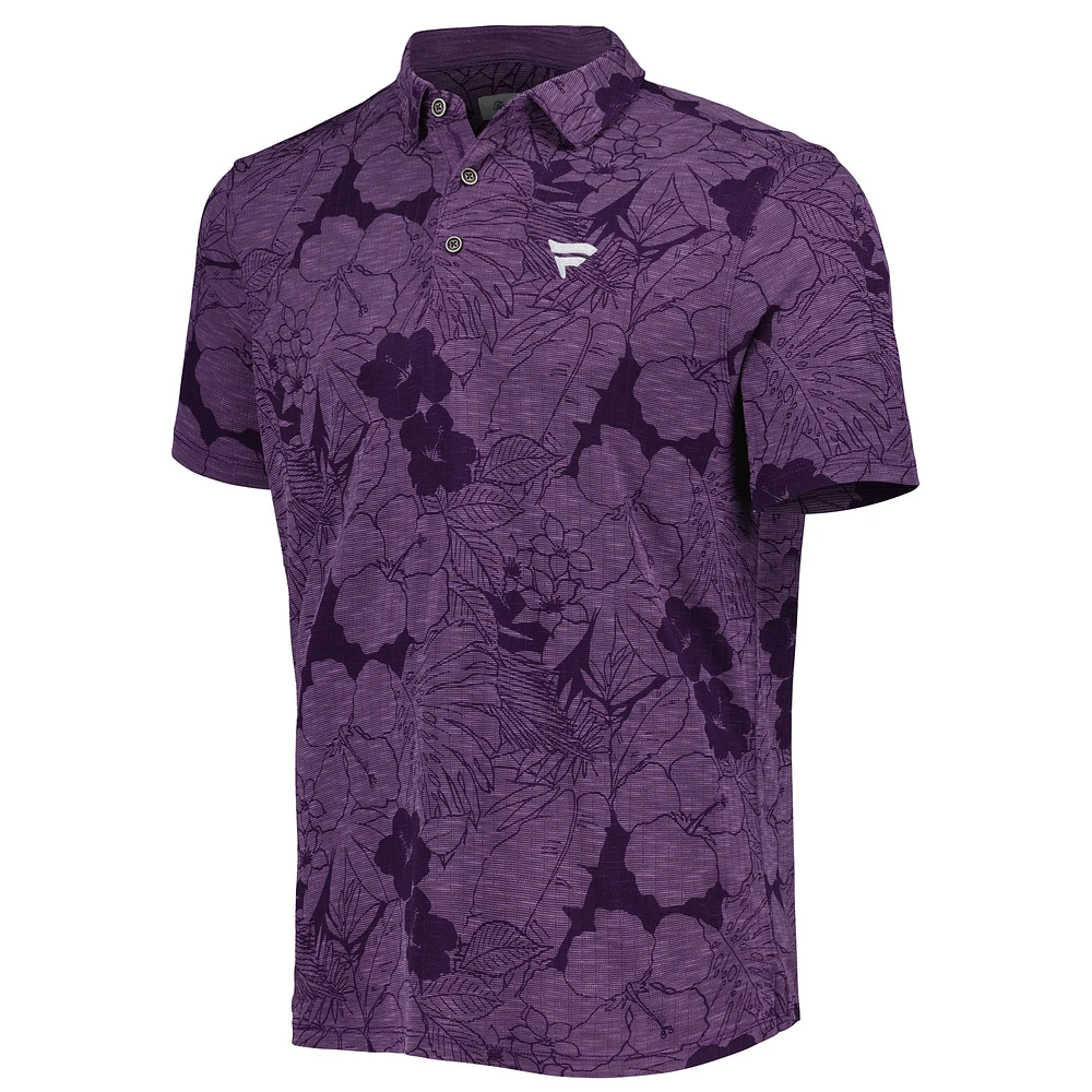 Men's Tommy Bahama Purple Fanatics Corporate Miramar Blooms Polo