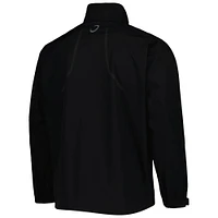 Men's Zero Restriction Black Fanatics Corporate Z2000 Raglan Full-Zip Jacket