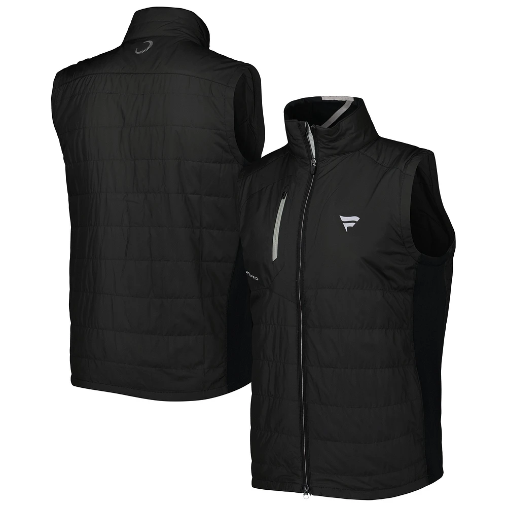 Gilet à double fermeture éclair intégrale Fanatics Corporate Z625 pour homme, noir, Zero Restriction