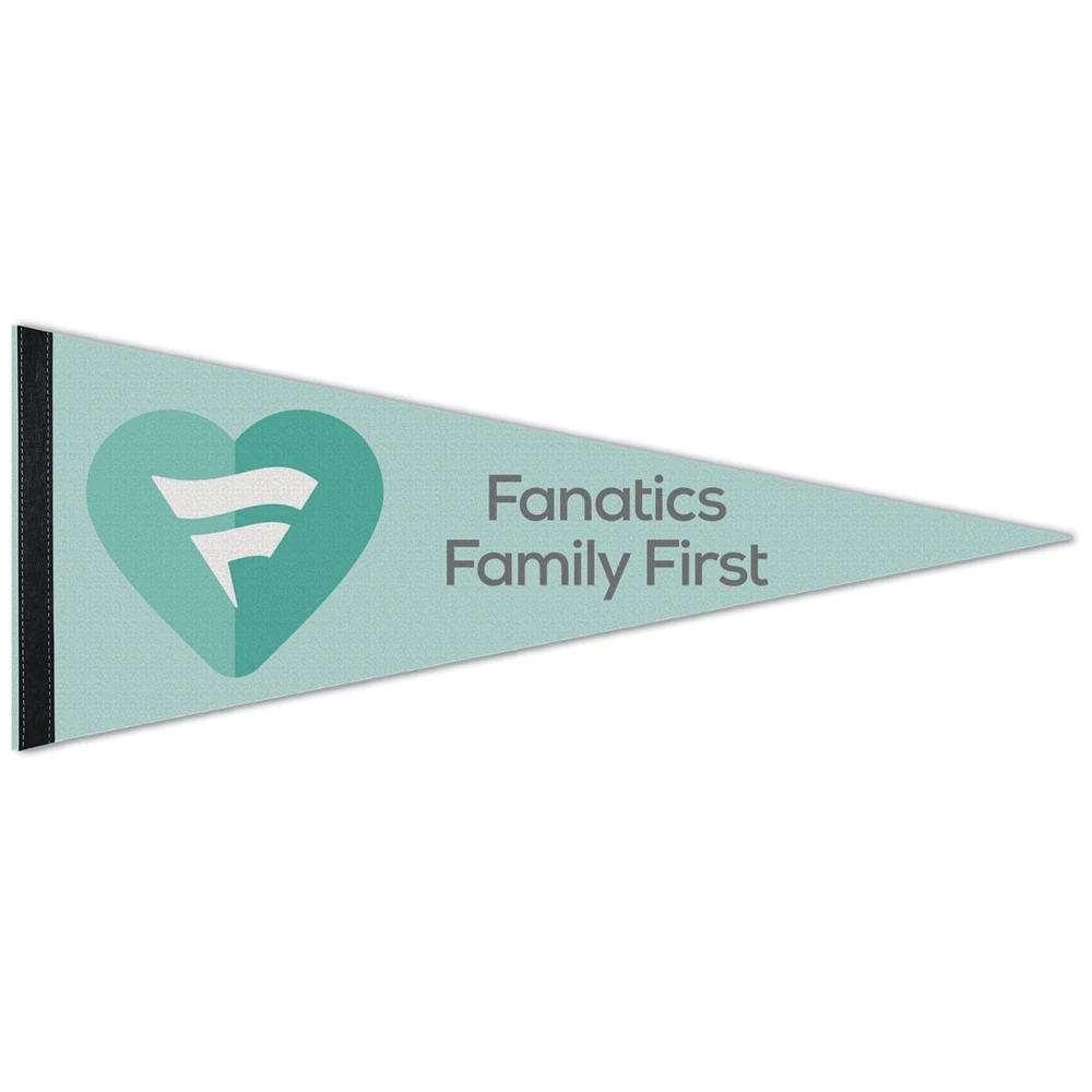 Fanion de groupe de fans WinCraft Fanatics Corporate 12'' x 30'' Premium Family First