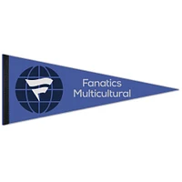 Fanion de groupe multiculturel de qualité supérieure WinCraft Fanatics Corporate 12'' x 30''