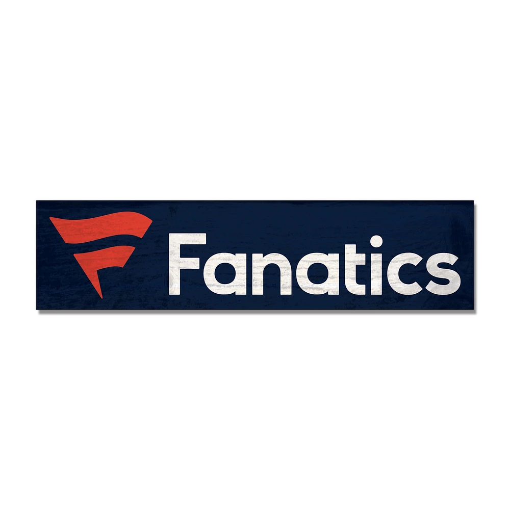 Aimant en bois WinCraft Fanatics Corporate 1,5'' x 6''