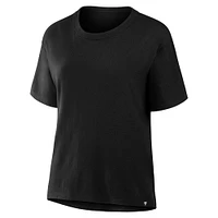 Women's Fanatics Corporate Black Legacy Cotton T-Shirt