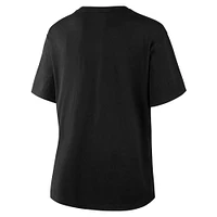 Women's Fanatics Corporate Black Legacy Cotton T-Shirt