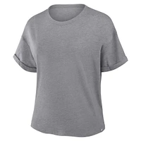 T-shirt Tri-Blend hommage anthracite Fanatics Corporate pour femme