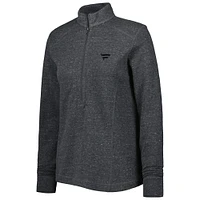 Women's johnnie-O Charcoal Fanatics Corporate Kennedy Half-Zip Jacket