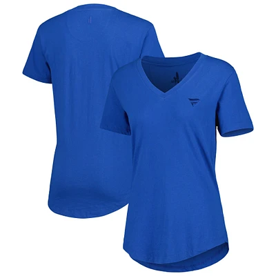 Women's johnnie-O Royal Fanatics Corporate Meredith V-Neck T-Shirt