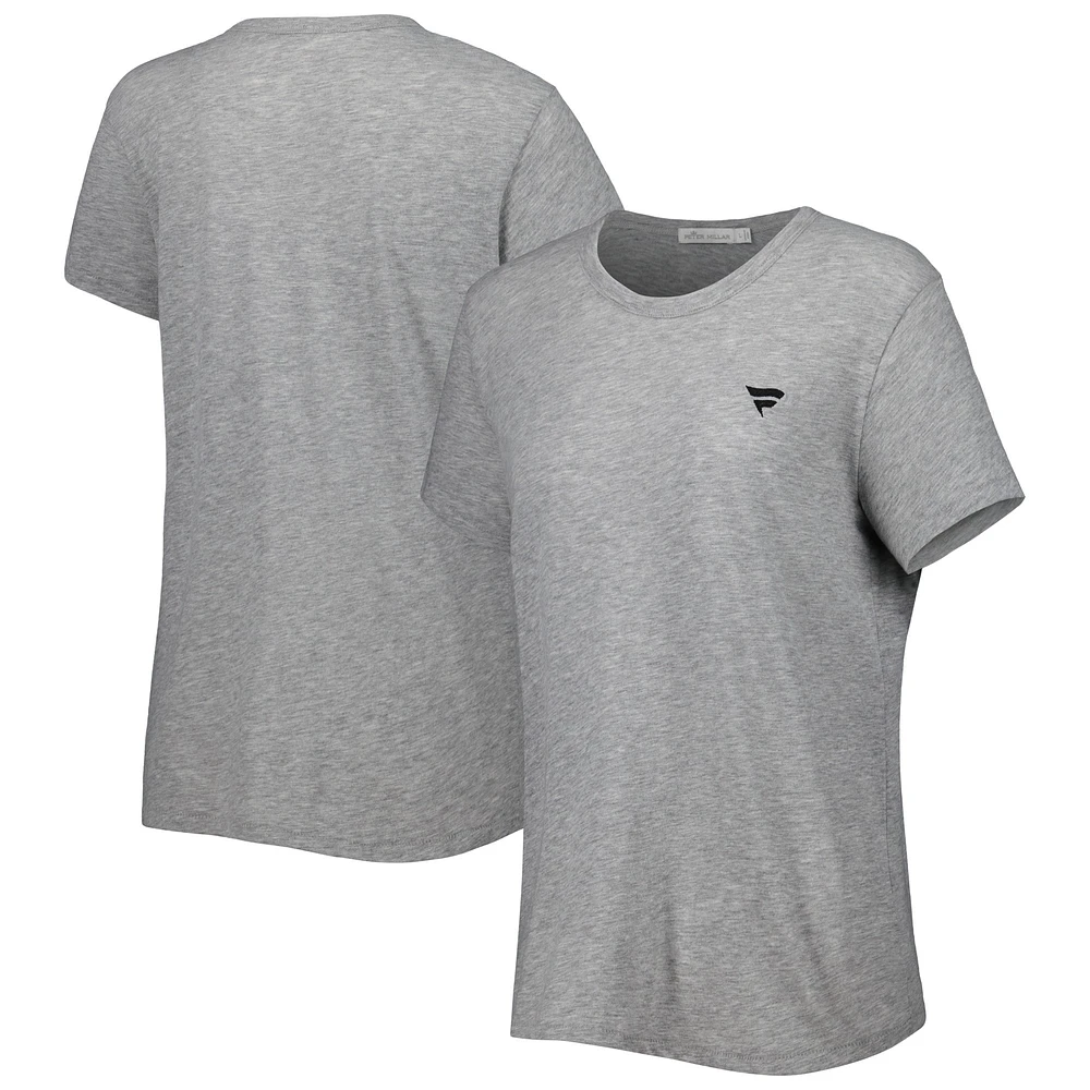 Women's Peter Millar Gray Fanatics Corporate Jane Timeless T-Shirt