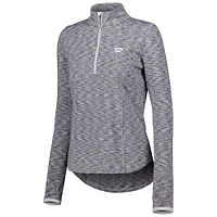 Veste zippée quart de tour Fanatics Corporate Shae pour femme, gris, Zero Restriction