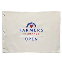 Farmers Insurance Open 20'' x 13.5'' Drapeau trou brodé