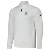Men's Nike  White Farmers Insurance Open Victory Performance Half-Zip Pullover