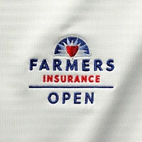 Men's Nike  White Farmers Insurance Open Victory Performance Half-Zip Pullover