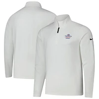 Men's Nike  White Farmers Insurance Open Victory Performance Half-Zip Pullover