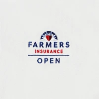 Polo Nike blanc Farmers Insurance Open Victory Solid Performance pour homme