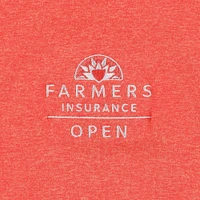 Men's Under Armour  Heather Orange 2025 Farmers Insurance Open Aura Quarter-Zip Pullover Top