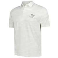 Men's Under Armour  White 2025 Farmers Insurance Open Iso-Chill Camo Performance Polo