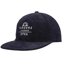 Casquette Snapback Ahead Navy Farmers Insurance Open Moby pour homme