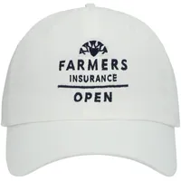 Men's Ahead White Farmers Insurance Open Shawmut Adjustable Hat