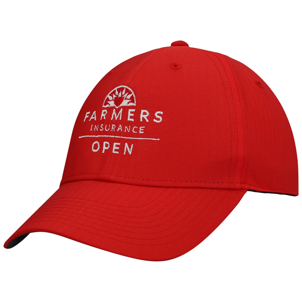 Casquette réglable Nike Farmers Insurance Open Legacy91 Performance pour homme rouge