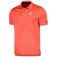 Men's Nike Red Farmers Insurance Open Tour Jacquard Performance Polo