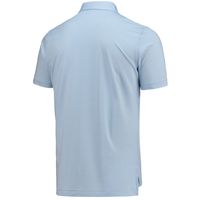 Men's Peter Millar Light Blue/White Farmers Insurance Open Hales Performance Polo