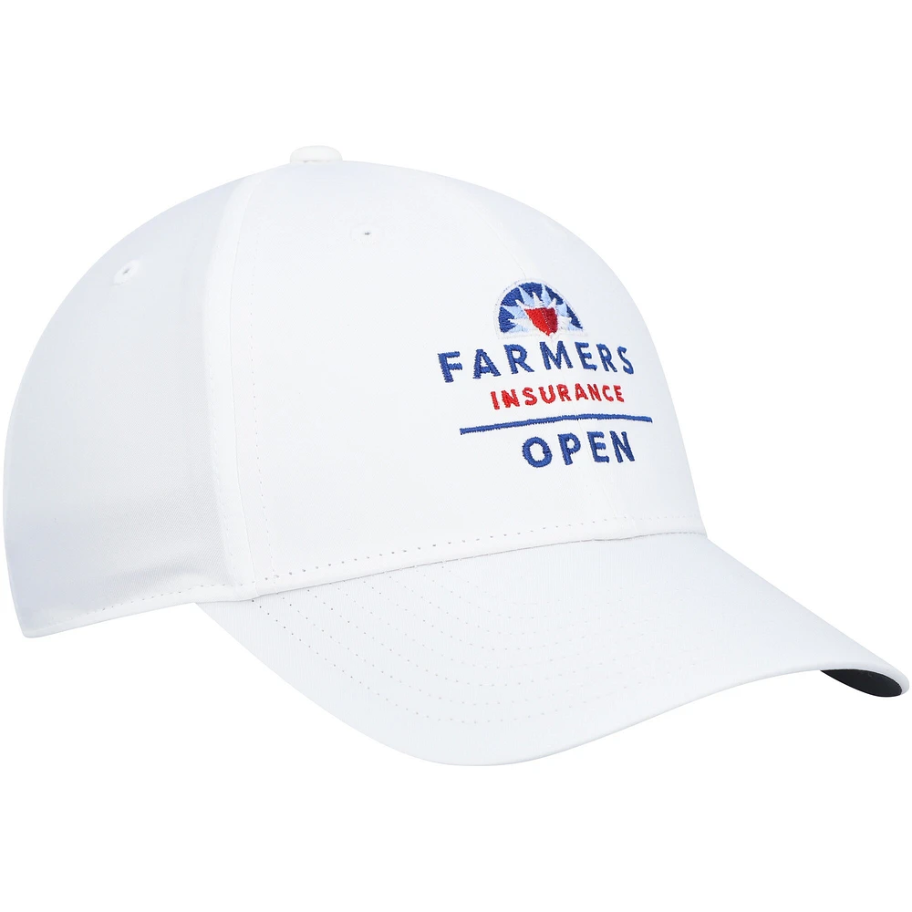 Unisex Nike White Farmers Insurance Open Club Performance Adjustable Hat