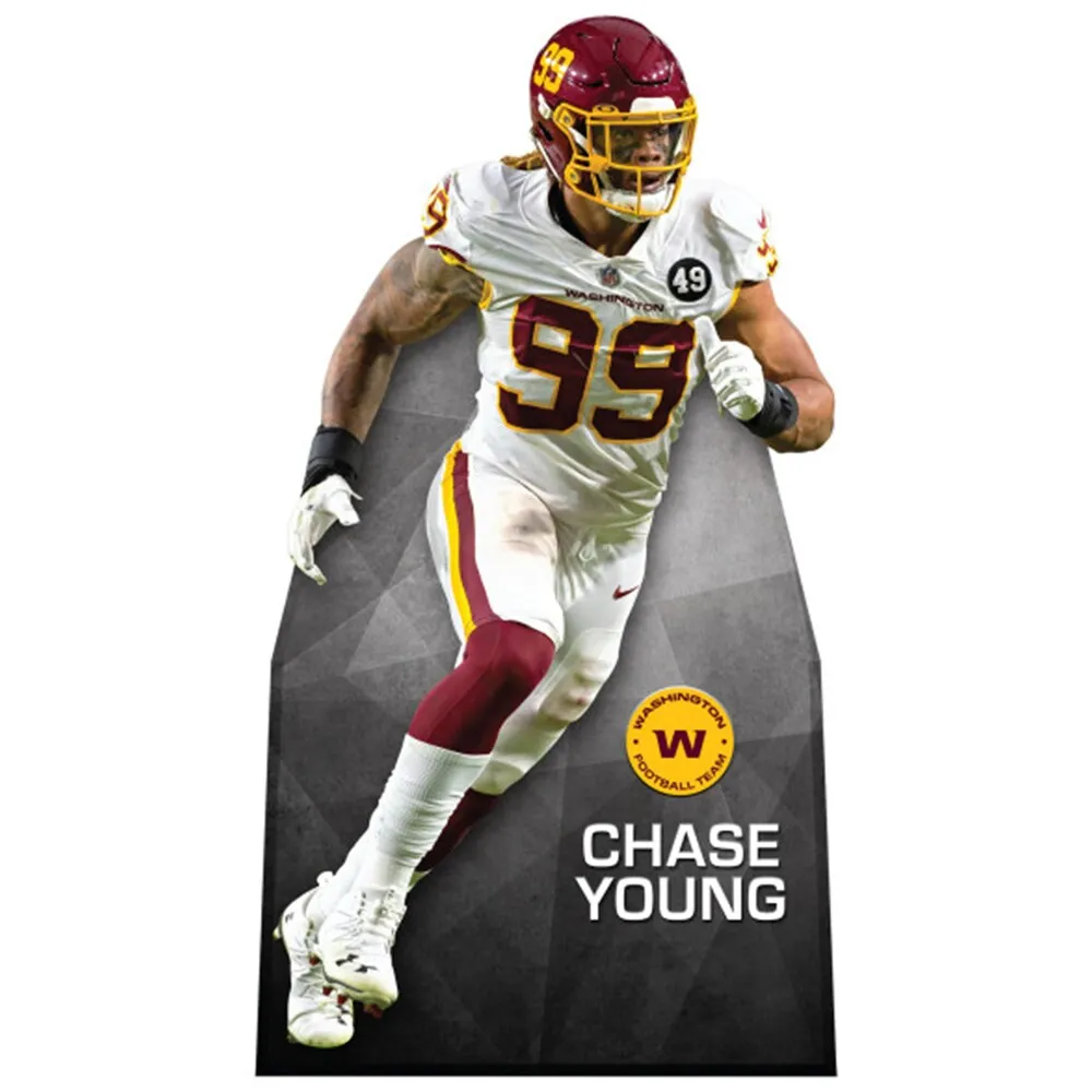 Lids Chase Young Washington Commanders Fathead Mini Stand Out