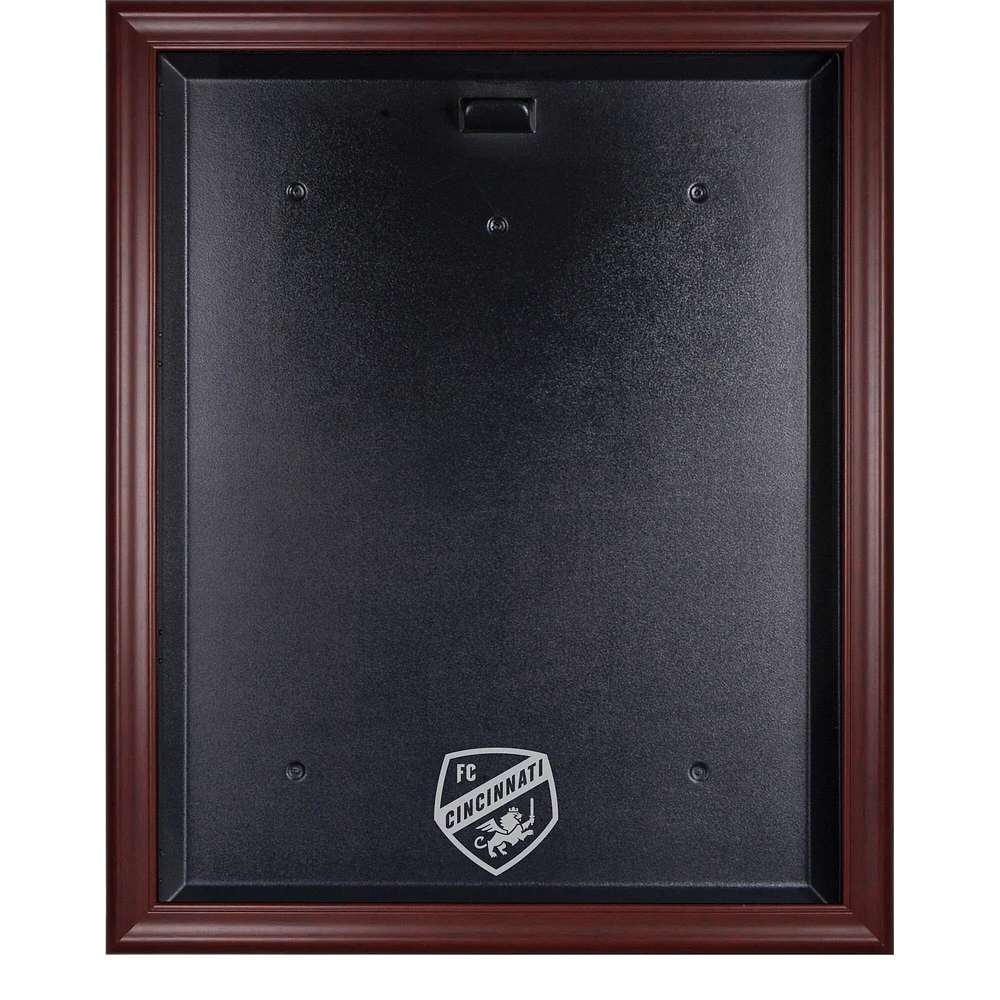 FC Cincinnati Acajou encadré Team Logo Jersey Vitrine