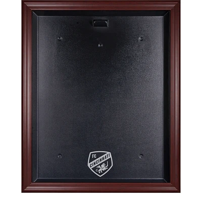 FC Cincinnati Acajou encadré Team Logo Jersey Vitrine