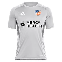 Maillot d'entraînement adidas Silver FC Cincinnati 2025 pour homme
