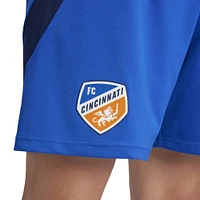 Men's adidas  Blue FC Cincinnati Home 2025 Orange and Legacy Kit Authentic Shorts