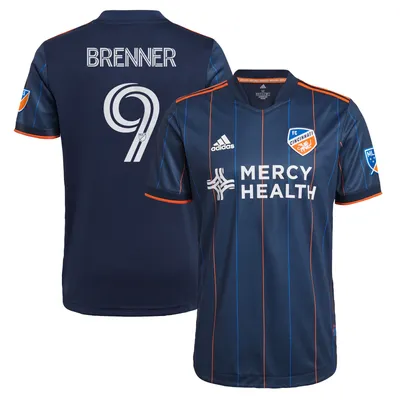 FC Cincinnati adidas 2023 River Kit Authentic Jersey - Blue