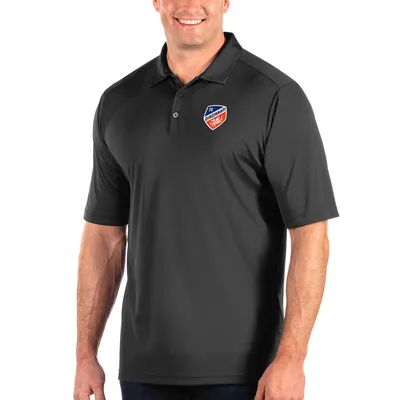 FC Cincinnati Antigua Big & Tall Tribute Polo - Charcoal